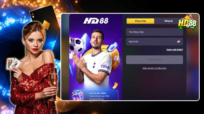 Những bước đăng nhập HD88 dễ dàng