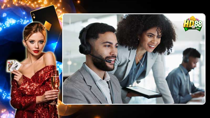 Đội ngũ CSKH của HD88 tận tâm tận tình