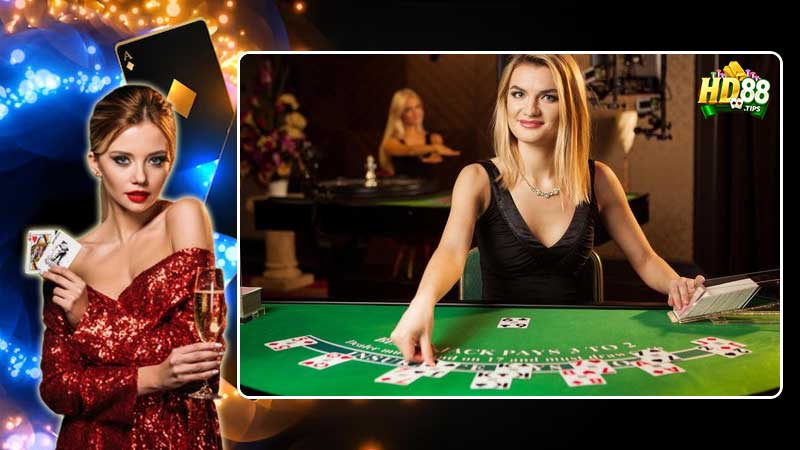 Sảnh Live Casino của HD88 rất thú vị